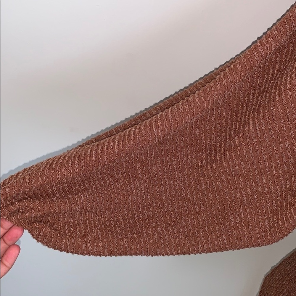 Knit Puff Sleeve Sweater - Picture 2 of 8